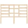 Cabecero de cama madera maciza de pino 146x4x104 cm de vidaXL, Cabeceros y pies de cama - Ref: Foro24-818140, Precio: 35,65 €...