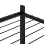 Soporte para flores con ruedas hierro negro 83x25x63,5 cm de vidaXL, Soportes para macetas - Ref: Foro24-343126, Precio: 45,5...