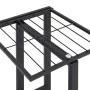 Blumenständer 4 Höhen und Räder aus schwarzem Eisen 44x23x80 cm von vidaXL, Topfständer - Ref: Foro24-343115, Preis: 36,22 €,...