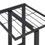 Blumenständer 4 Höhen und Räder aus schwarzem Eisen 44x23x80 cm von vidaXL, Topfständer - Ref: Foro24-343115, Preis: 36,86 €,...