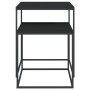 2-teiliges Couchtisch-Set aus Sperrholz und Metall von vidaXL, Couchtisch - Ref: Foro24-343113, Preis: 53,95 €, Rabatt: %