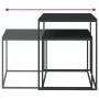 2-piece plywood and metal coffee table set by vidaXL, Coffee table - Ref: Foro24-343113, Price: 54,62 €, Discount: %