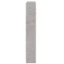 Mueble zapatero madera contrachapada gris hormigón 59x17x108 cm de vidaXL, Zapateros y organizadores de calzado - Ref: Foro24...