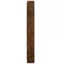 Mueble zapatero madera contrachapada roble ahumado 59x17x150 cm by vidaXL, Shoe racks and shoe organizers - Ref: Foro24-34252...