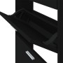 Mueble zapatero madera contrachapada negro 59x17x108 cm de vidaXL, Zapateros y organizadores de calzado - Ref: Foro24-342528,...