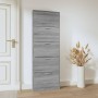 Sonoma gray plywood shoe cabinet 59x17x169 cm by vidaXL, Shoe racks and shoe organizers - Ref: Foro24-342516, Price: 135,57 €...