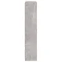 Schuhschrank aus grauem Sperrholz in Betonoptik, 59x17x81 cm. von vidaXL, Schuhregale und Schuhorganisatoren - Ref: Foro24-34...