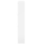 Glossy white plywood shoe cabinet 59x17x108 cm by vidaXL, Shoe racks and shoe organizers - Ref: Foro24-342530, Price: 105,83 ...