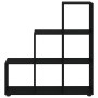 Estantería forma de escalera madera contrachapada negro de vidaXL, Librerías y estanterías - Ref: Foro24-342603, Precio: 76,05 €