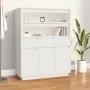 Tall sideboard in solid white pine wood 89x40x116.5 cm by vidaXL, Sideboards - Ref: Foro24-818216, Price: 198,92 €, Discount: %