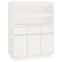 Tall sideboard in solid white pine wood 89x40x116.5 cm by vidaXL, Sideboards - Ref: Foro24-818216, Price: 198,92 €, Discount: %