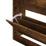 Schuhschrank aus geräucherter Eichen-Sperrholzplatte 63x24x81 cm. von vidaXL, Schuhregale und Schuhorganisatoren - Ref: Foro2...