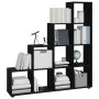 Leiterförmiges Regal aus schwarzem Sperrholz, 142 cm von vidaXL, Bücherregale und Regale - Ref: Foro24-342597, Preis: 119,94 ...