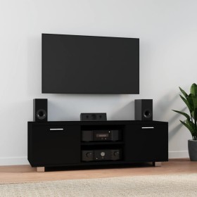 Mueble para TV madera contrachapada negro 120x40,5x35 cm de vidaXL, Muebles TV - Ref: Foro24-342617, Precio: 103,46 €, Descue...