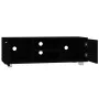 Black plywood TV cabinet 120x40.5x35 cm by vidaXL, TV Furniture - Ref: Foro24-342617, Price: 101,70 €, Discount: %