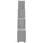 Estantería forma de escalera madera contrachapada gris Sonoma de vidaXL, Librerías y estanterías - Ref: Foro24-342601, Precio...