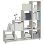 Leiterförmiges Regal aus betongrauem Sperrholz von vidaXL, Bücherregale und Regale - Ref: Foro24-342598, Preis: 112,55 €, Rab...