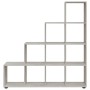 Leiterförmiges Regal aus betongrauem Sperrholz von vidaXL, Bücherregale und Regale - Ref: Foro24-342598, Preis: 112,55 €, Rab...