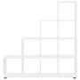 Ladder-shaped shelving made of glossy white plywood by vidaXL, Bookcases and shelves - Ref: Foro24-342599, Price: 133,03 €, D...