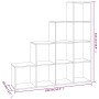 Leiterförmiges Regal aus glänzend weißem Sperrholz von vidaXL, Bücherregale und Regale - Ref: Foro24-342599, Preis: 147,66 €,...