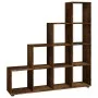 Leiterförmiges Regal aus geräuchertem Eichensperrholz von vidaXL, Bücherregale und Regale - Ref: Foro24-342600, Preis: 125,19...