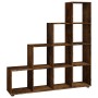 Leiterförmiges Regal aus geräuchertem Eichensperrholz von vidaXL, Bücherregale und Regale - Ref: Foro24-342600, Preis: 127,36...