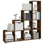 Leiterförmiges Regal aus geräuchertem Eichensperrholz von vidaXL, Bücherregale und Regale - Ref: Foro24-342600, Preis: 125,19...