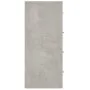 Sideboard with 4 concrete gray drawers 60x30.5x71 cm by vidaXL, Sideboards - Ref: Foro24-342578, Price: 95,60 €, Discount: %