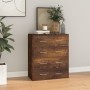 Sideboard mit 4 Schubladen aus Räuchereiche 60x30,5x71 cm von vidaXL, Sideboards - Ref: Foro24-342580, Preis: 95,52 €, Rabatt: %