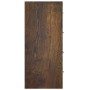 Aparador con 4 cajones roble ahumado 60x30,5x71 cm de vidaXL, Aparadores - Ref: Foro24-342580, Precio: 95,43 €, Descuento: %