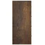 Sideboard with 4 smoked oak drawers 60x30.5x71 cm by vidaXL, Sideboards - Ref: Foro24-342580, Price: 95,01 €, Discount: %