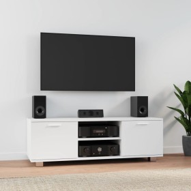 Weißer TV-Schrank aus Sperrholz, 120 x 40,5 x 35 cm von vidaXL, TV-Möbel - Ref: Foro24-342615, Preis: 103,91 €, Rabatt: %