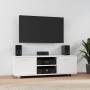 Weißer TV-Schrank aus Sperrholz, 120 x 40,5 x 35 cm von vidaXL, TV-Möbel - Ref: Foro24-342615, Preis: 107,92 €, Rabatt: %