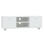 Weißer TV-Schrank aus Sperrholz, 120 x 40,5 x 35 cm von vidaXL, TV-Möbel - Ref: Foro24-342615, Preis: 107,92 €, Rabatt: %