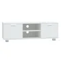 White plywood TV cabinet 120x40.5x35 cm by vidaXL, TV Furniture - Ref: Foro24-342615, Price: 102,46 €, Discount: %
