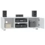 White plywood TV cabinet 120x40.5x35 cm by vidaXL, TV Furniture - Ref: Foro24-342615, Price: 102,46 €, Discount: %