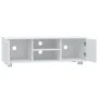 White plywood TV cabinet 120x40.5x35 cm by vidaXL, TV Furniture - Ref: Foro24-342615, Price: 102,46 €, Discount: %