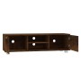 Mueble para TV madera contrachapada roble ahumado 140x40,5x35cm de vidaXL, Muebles TV - Ref: Foro24-342626, Precio: 110,98 €,...