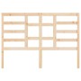 Solid pine wood bed headboard 156x4x104 cm by vidaXL, Headboards and footboards - Ref: Foro24-818145, Price: 48,41 €, Discoun...