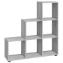 Leiterförmiges Regal aus grauem Sonoma-Sperrholz von vidaXL, Bücherregale und Regale - Ref: Foro24-342607, Preis: 81,07 €, Ra...