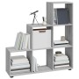 Leiterförmiges Regal aus grauem Sonoma-Sperrholz von vidaXL, Bücherregale und Regale - Ref: Foro24-342607, Preis: 82,41 €, Ra...