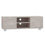 Mueble para TV madera contrachapada gris hormigón 120x40,5x35cm de vidaXL, Muebles TV - Ref: Foro24-342618, Precio: 76,86 €, ...