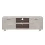 Concrete gray plywood TV cabinet 120x40.5x35cm by vidaXL, TV Furniture - Ref: Foro24-342618, Price: 75,95 €, Discount: %
