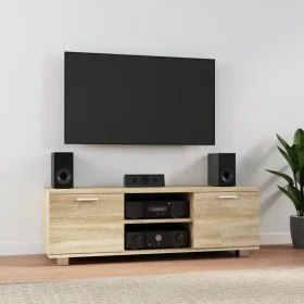 TV-Schrank aus Sonoma-Eichensperrholz, 120 x 40,5 x 35 cm von vidaXL, TV-Möbel - Ref: Foro24-342616, Preis: 102,33 €, Rabatt: %