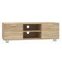TV-Schrank aus Sonoma-Eichensperrholz, 120 x 40,5 x 35 cm von vidaXL, TV-Möbel - Ref: Foro24-342616, Preis: 104,89 €, Rabatt: %