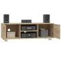 Mueble para TV madera contrachapada roble Sonoma 120x40,5x35 cm de vidaXL, Muebles TV - Ref: Foro24-342616, Precio: 102,33 €,...