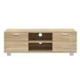 Mueble para TV madera contrachapada roble Sonoma 120x40,5x35 cm de vidaXL, Muebles TV - Ref: Foro24-342616, Precio: 102,33 €,...
