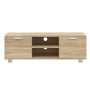 TV-Schrank aus Sonoma-Eichensperrholz, 120 x 40,5 x 35 cm von vidaXL, TV-Möbel - Ref: Foro24-342616, Preis: 104,89 €, Rabatt: %
