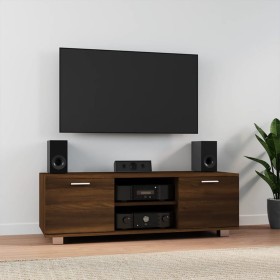 Mueble para TV madera contrachapada marrón roble 120x40,5x35 cm de vidaXL, Muebles TV - Ref: Foro24-342621, Precio: 96,28 €, ...