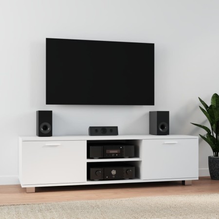 Weißer TV-Schrank aus Sperrholz, 120 x 40,5 x 35 cm von vidaXL, TV-Möbel - Ref: Foro24-342622, Preis: 117,68 €, Rabatt: %